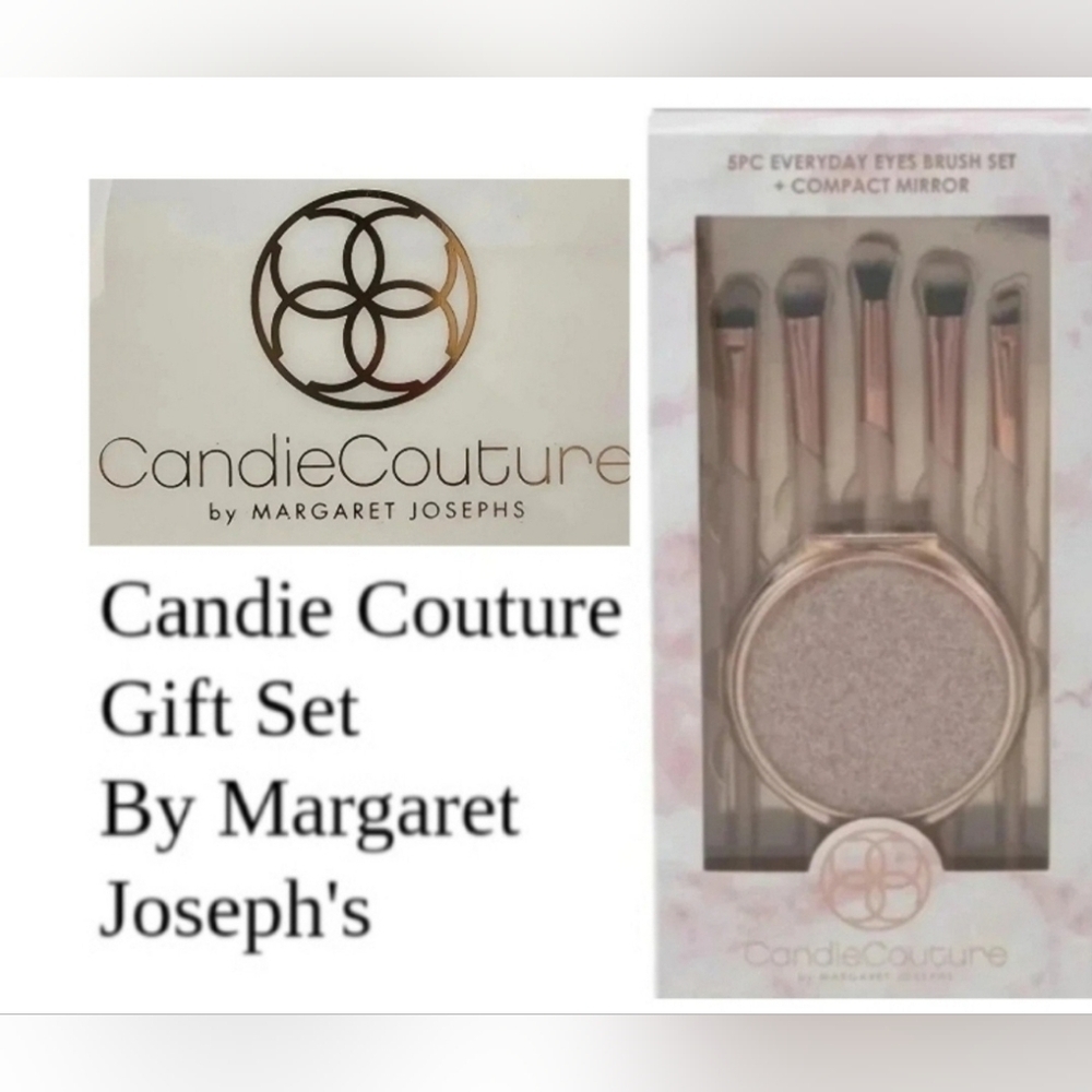 Candie Couture by Margaret Joseph's "Everyday Eyes" Eyeshadow Brush Set w/ Mirro